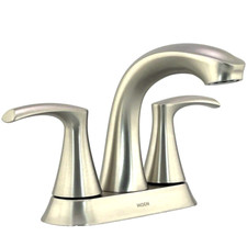 Moen 84137SRN Graeden 4" Centerset Bathroom Faucet  DRAIN - Brushed Nickel