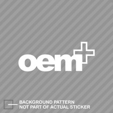 Oem Sticker Die Cut Decal Vinyl Oem Plus
