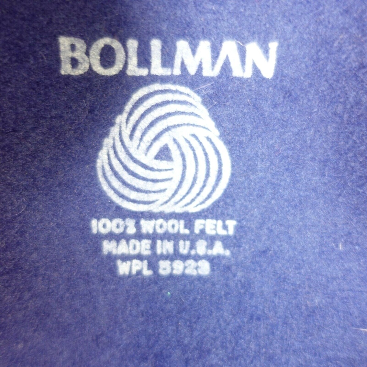 Bollman Womens Blue Cloche Hat Wool Sequins Feather Sparkle Party Vintage Ladies Bollman Navy Cloche Hat - Etsy main image 3
