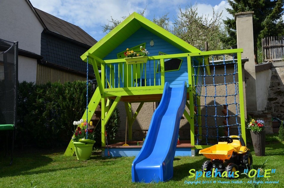 Bauanleitung Bauplan für Spielhaus Stelzenhaus Kinder Gartenhaus PDF