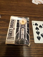 Harley Davidson Motorcycles Playing Cards ( Great Shape)