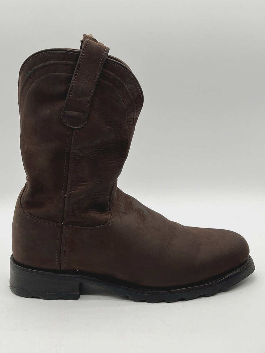 Tecovas Ranch Wear The Stockton Nubuck Roper Boots with Vibram Soles Sz 8.5 The Bandera & The Stockton hit the ranch hard last year and  main image 4