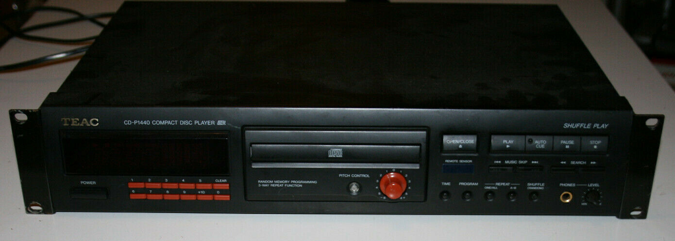 TEAC CD-P1440 Professional CD Player With Pitch Shift. - PICK UP ONLY ...