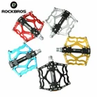 Rockbros 9/16" Platform Pedal MTB BMX DH Downhill Bearing Aluminum Alloy Pedal