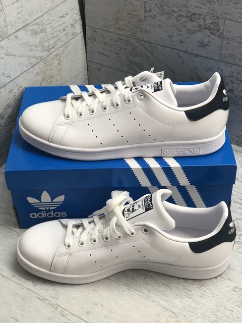 adidas stan smith white dark blue