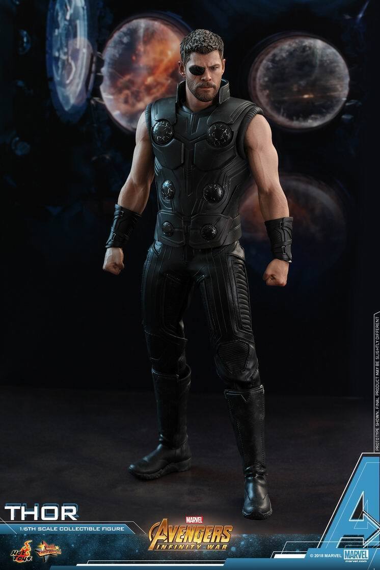 In Stock New Hot Toys MMS474 Avengers 3 Infinity War Thor 1/6