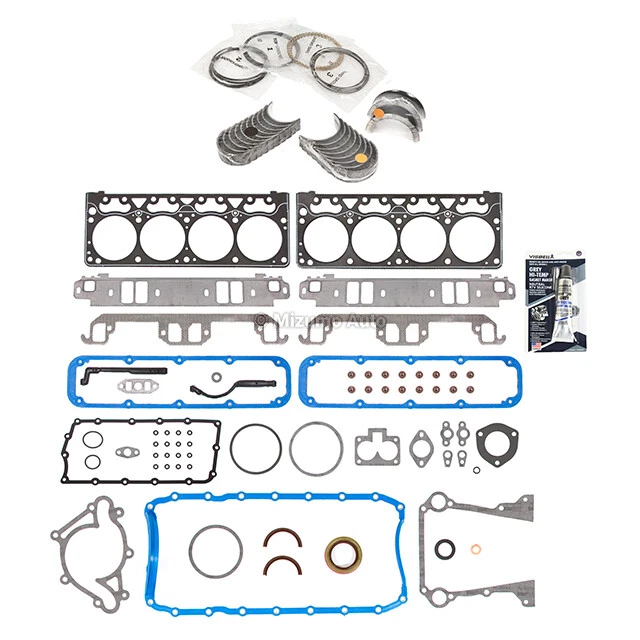 Full Gasket Set Bearings Rings Fit 98-03 Jeep Dodge Durango RAM Dakota 5.9L OHV - Image 2 of 4