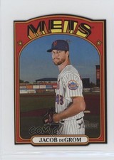 2021 Topps Heritage 1972 Die-Cuts Jacob deGrom #72DC-3 12g7