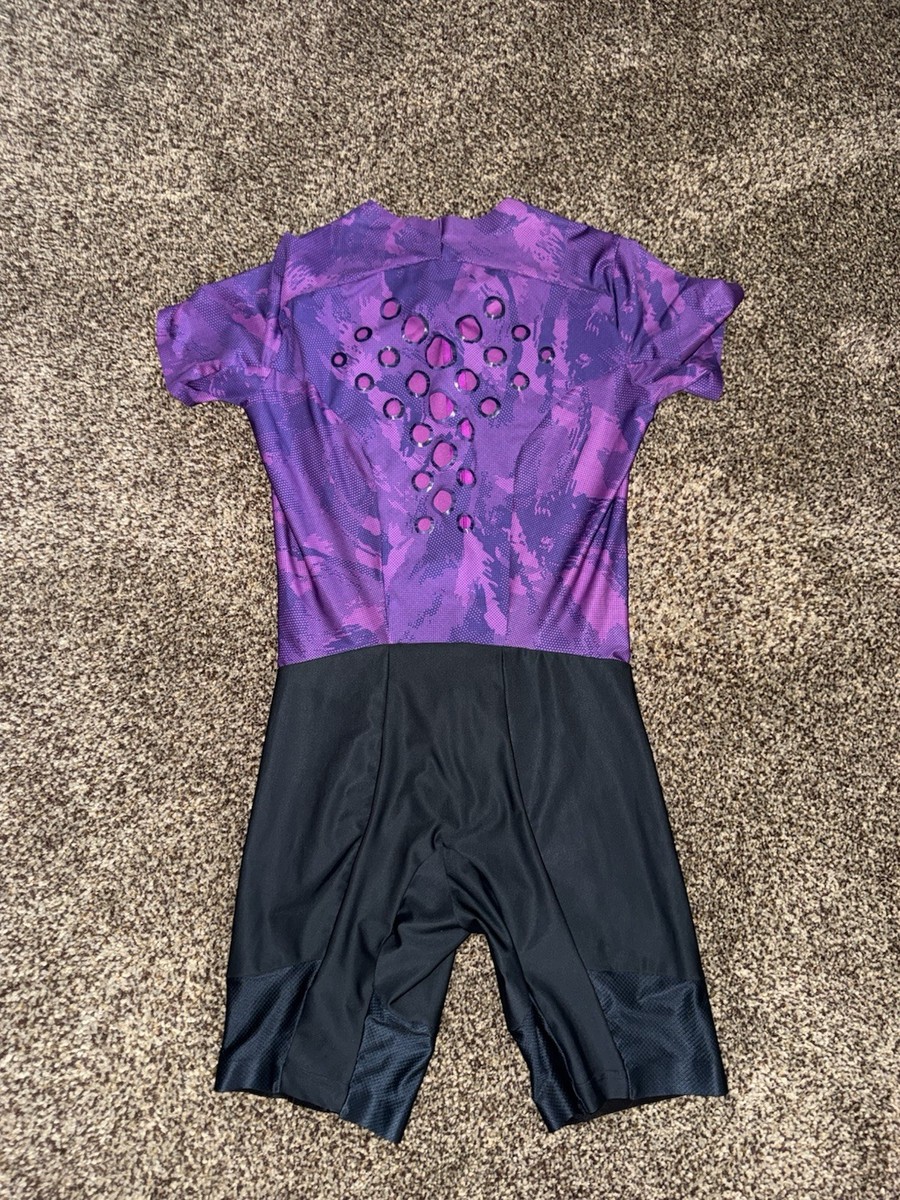 Nike Pro Elite Speedsuit 2015 - Purple & Black - Excellent