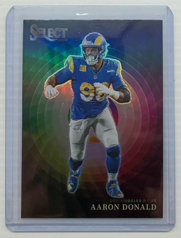 2022 Select Aaron Donald Color Wheel #CW-13 Los Angeles Rams