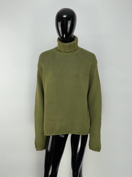 Women Cruciani Sweater Green Wool 38 / M / 46