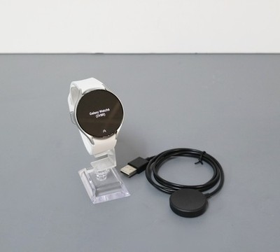 Samsung Galaxy Watch6 SM-R940 44mm Silver Aluminum Case White Sport Band
