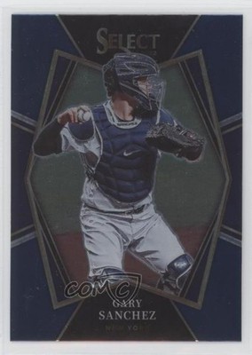 2022 Panini Select Premier Level Retail Blue Prizm Gary Sanchez #127 e9p