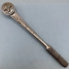 Vintage J. H. Williams & Co. S-52 1/2" Drive Ratchet Superratchet, Works Great!