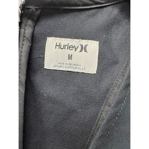 Mono Hurley Negro Modernista Talla M. Ropa de Calle Mono Utilitario Surf Patín - Imagen 10 de 11
