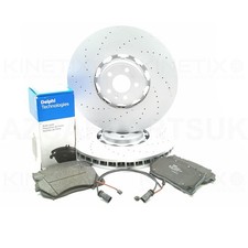 FOR AUDI RS6 (C8) FRONT BRAKE DISCS DELPHI PADS & SENSORS 420mm 4K0615301S/R/Q