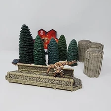 Heroscape Road to the Forgotten Forest Expansion Terrain Guard No Manual Box