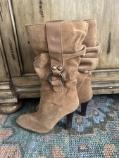 Steven by Steve Madden Impiria Camel Suede Le...