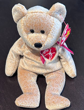 TY Beanie Baby  "Signature Bear". DOB: 1999