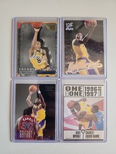 1996 Kobe Bryant RC Card Lot - 4 Cards Fleer Ultra Metal Collector's Choice READ