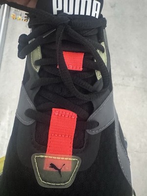 NEW Puma Hybrid Fuego Runners - Black/Orange/Yellow - Men display picture 3