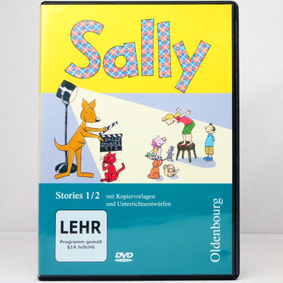 Sally DVD Stories 1/2 mit Kopiervorlagen Englisch Unterricht Oldenbourg