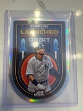 2025 Topps Cosmic Chrome Baseball Launched Into Orbit Alex Rodriguez #LIO-8