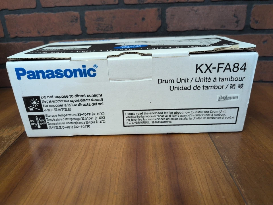 Unidad de batería negra Panasonic KX-FA84 / KXFA84 KX-FL511 KX-FL541 KX-FL611 KX-FLM651 Foto 4 de 4