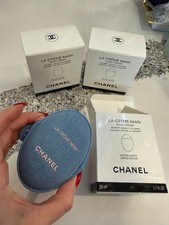 CHANEL La Cr me Main Limited Edition Hand Cream with Denim Pouch 50ml 1.7 fl oz