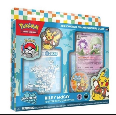 #ad Pokémon TCG 2025 World Championships Deck KSI#x27;s Gardevoir Riley McKay ENG $23.98