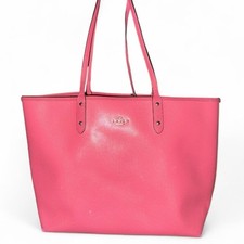 Coach City Zip Tote   Pink Leather with Signature Interior