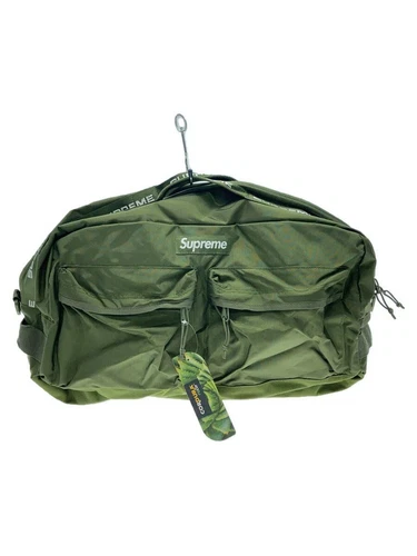 Sac Supreme Boston nylon kaki solide occasion