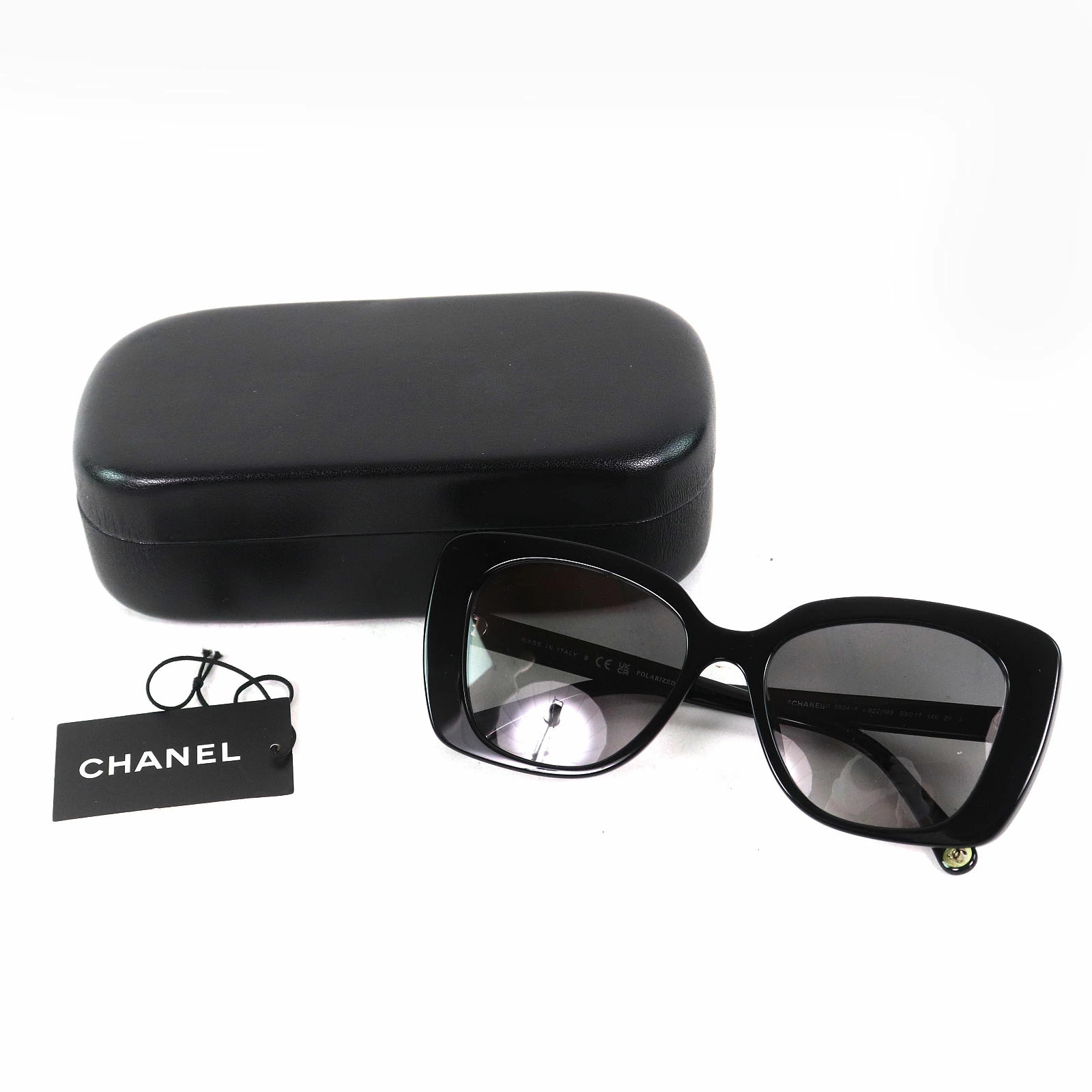 CHANEL 5504 Rectangular Coco Mark Logo Sunglasses… - image 2