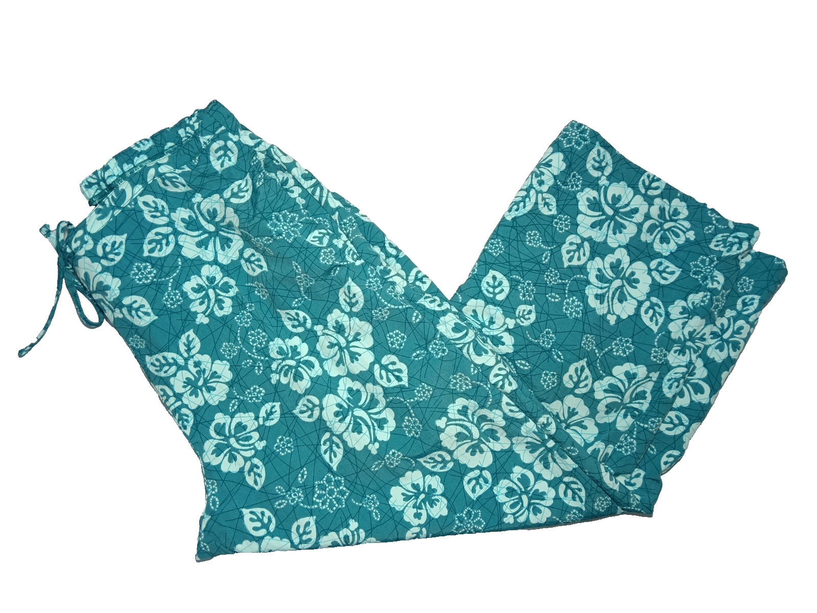 LL Bean Tropical Pattern Capri Drawstring Elastic… - image 12