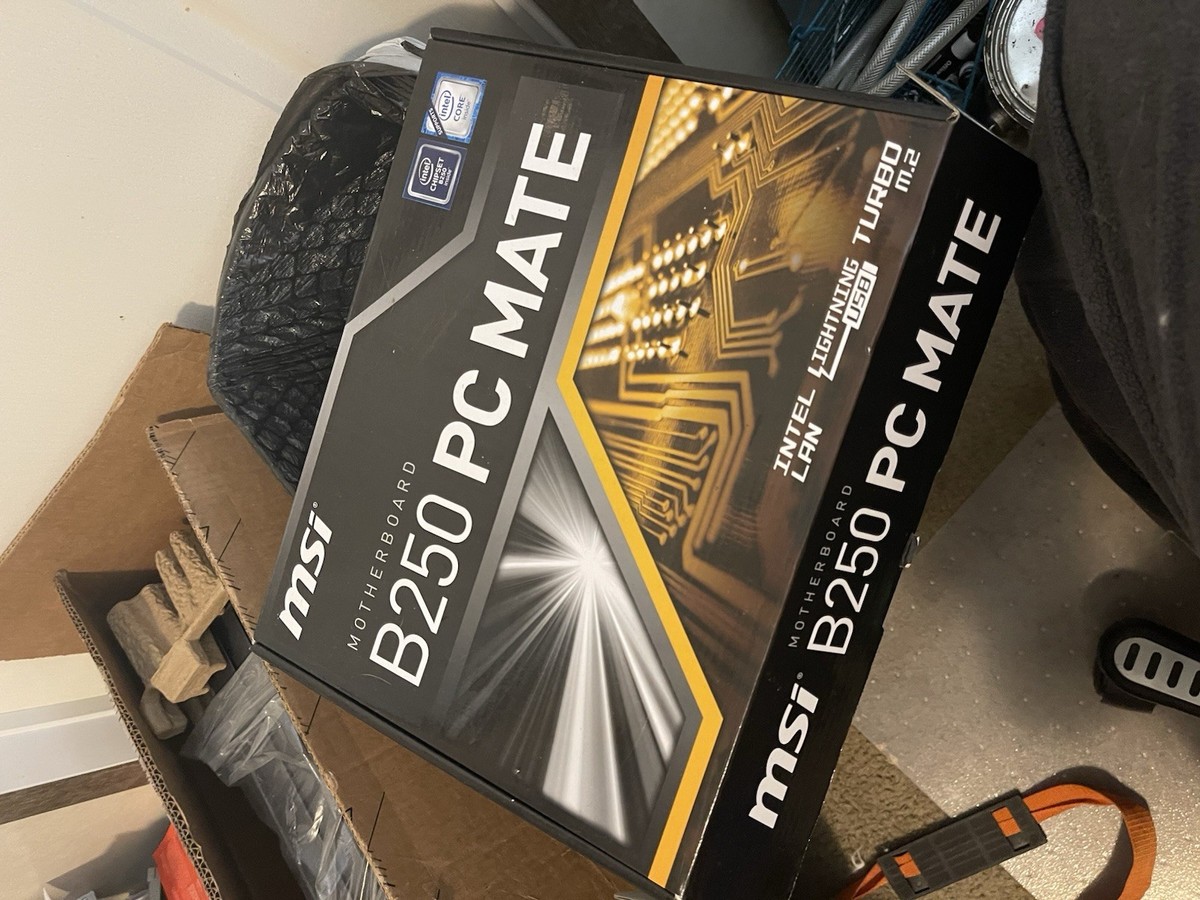 Carte Mère MSI B250 PC MATE – LGA 1151, DDR4, ATX – Occasion (Bon état)