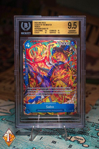 2025 One Piece Royal Blood OP10 Sabo French Treasure Rare #OP10-049 BGS 9.5