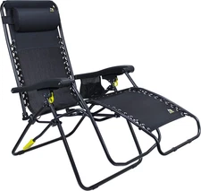 GCI Outdoor Freeform Zero Gravity Chair, Black