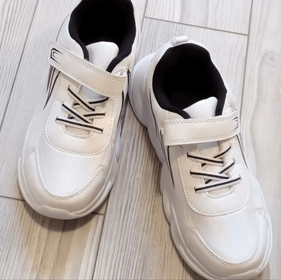(4-3964) N BESUNEW Kids Shoes for Boys Girls Lightweight  Sz 3.5