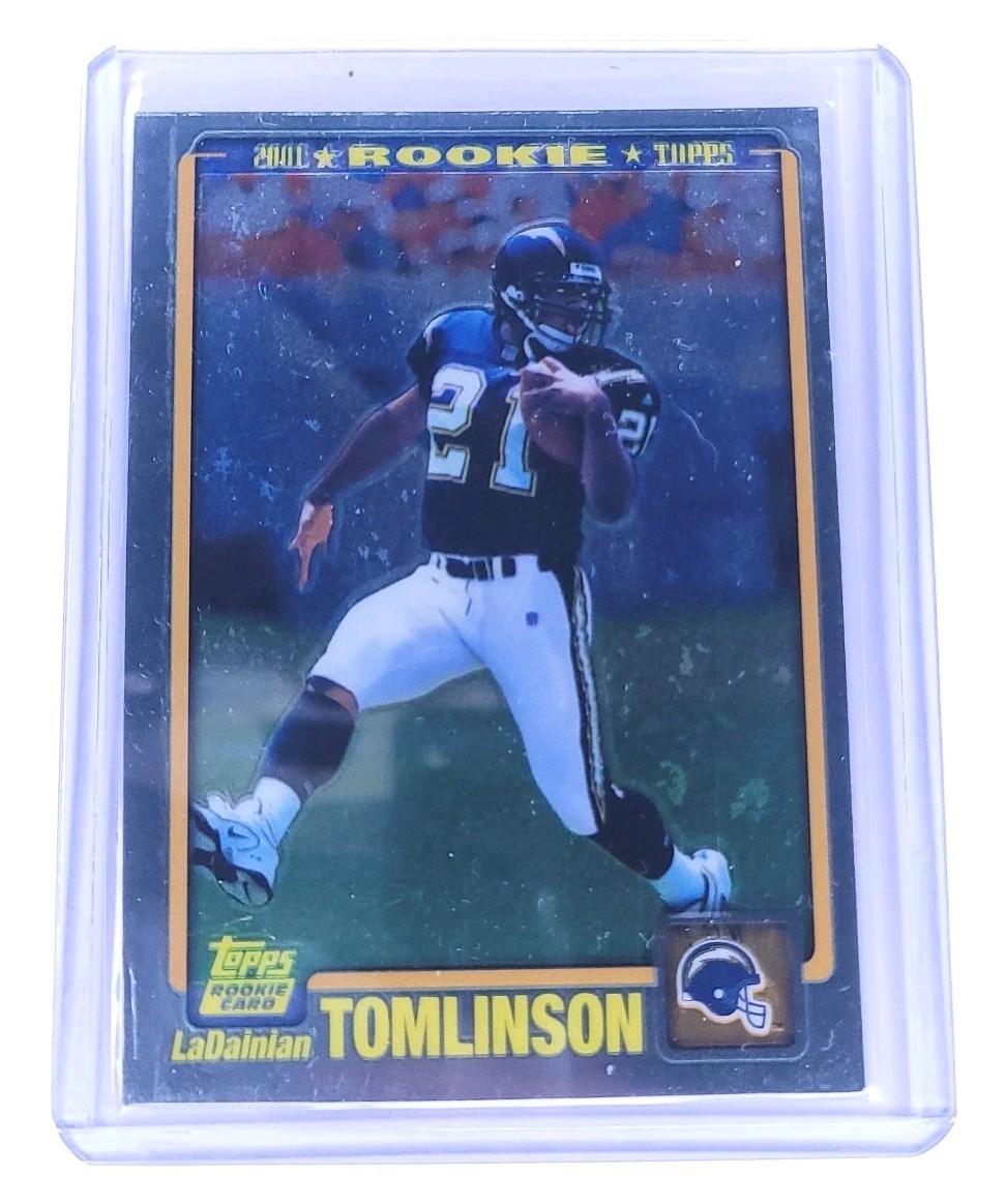 2001 Topps LaDainian Tomlinson Rookie Card #350 - San Diego Chargers