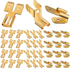 36Pcs Connectors Combination Kit: Double Spade, Piggyback, Chair Terminal Quick