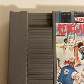 Renegade NES Nintendo Game Rare Cartridge Only 1985 Original