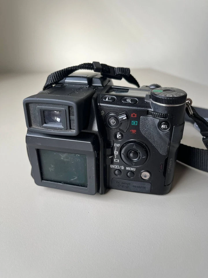 Konika Minolta Dimage A2 Super Fine 8MP Black Digital Bridge Camera y2k WORKS - Image 3 of 4