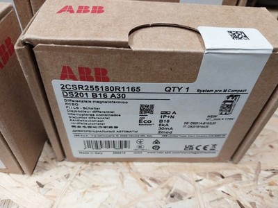 ABB FI/LS-Schalter DS201 B16 A30