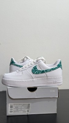 2022 Nike Wmns Air Force 1'07 Essentials 'Green Paisley' Size: W/8