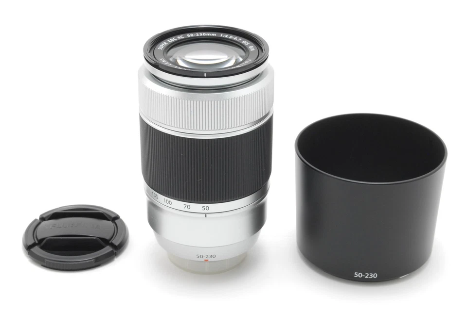[Top MINT] FUJIFILM Fujinon EBC XC 50-230mm f/4.5-6.7 OIS Lens Silver From JAPAN - Image 2 of 4