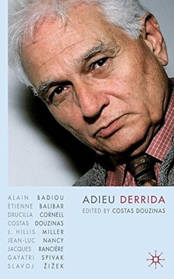 ADIEU DERRIDA By C. Douzinas - Hardcover **BRAND NEW**