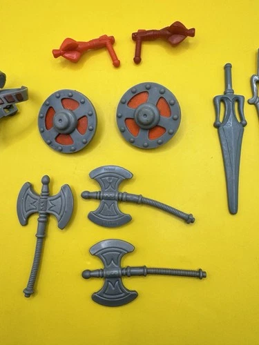 He-Man Vintage 1980's Masters Of The Universe MOTU weapons Accessories