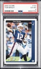 2002 SCORE #137 TOM BRADY PSA 6