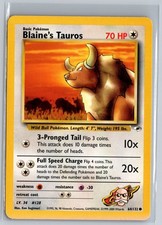Blaine's Tauros 64/132 Gym Heroes - Lightly Played on eBay