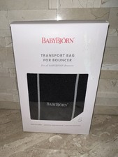 BabyBjorn Bouncer Transport Bag in Elegant Black - Convenient Carrying Handle